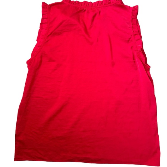 Knox Rose Red Sleeveless Blouse | L - Picture 3 of 5